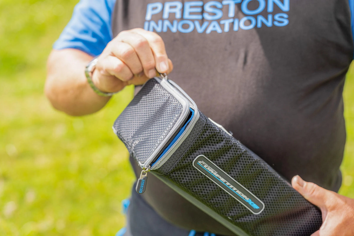 Preston Competition XS Top Kit Case Short 12 detail van het deksel