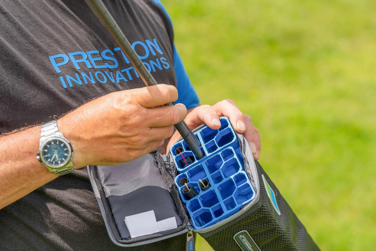 Preston Competition XS Top Kit Case Short 12 met topkits in de vakken