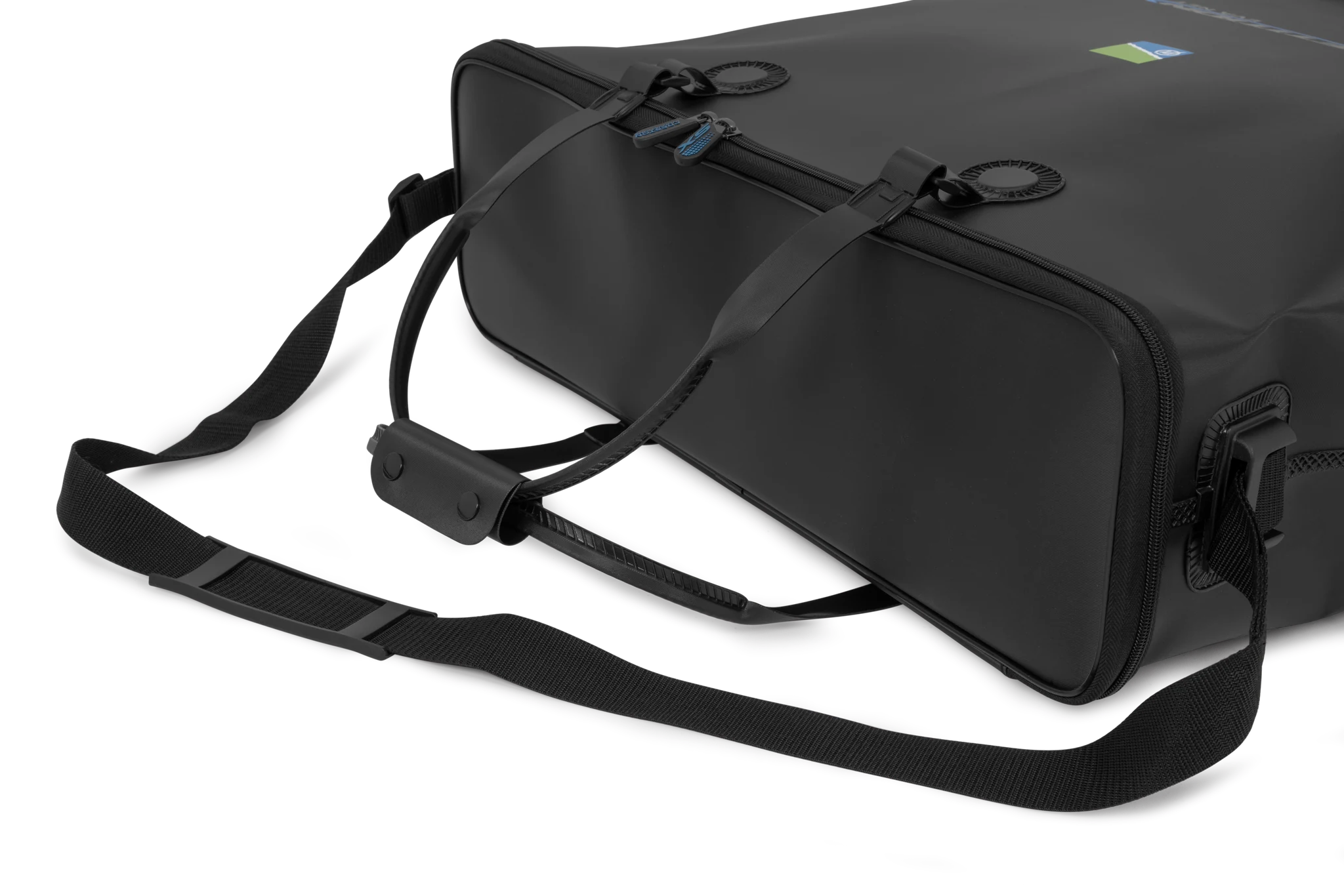 Preston Competition XS EVA Net Bag met draagbanden op witte achtergrond