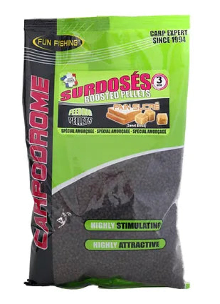 Fun fishing pellets surdoses - pain sucré