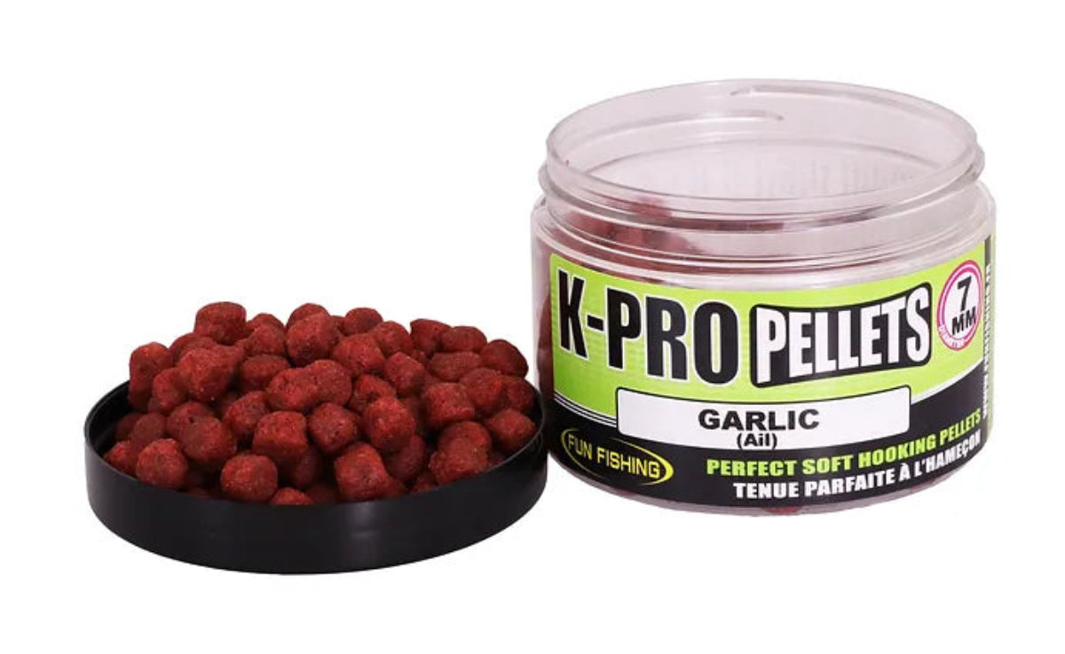 Fun fishing k-pro pellets 7mm 60g - garlic