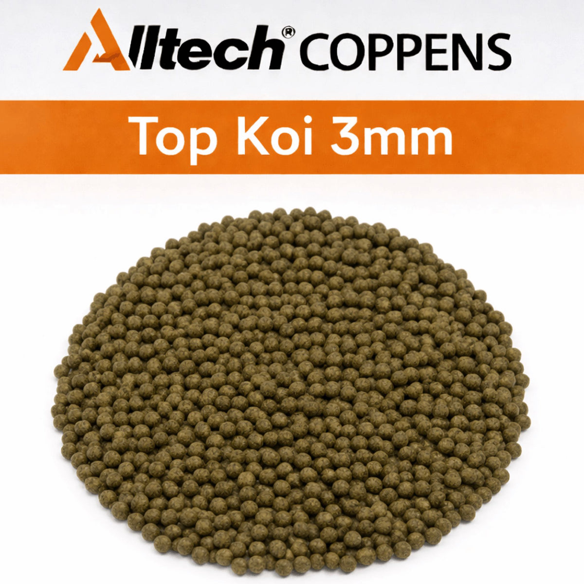 Alltech Coppens Top Koi 3 mm drijvende koivoerpellets 15 kg