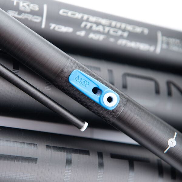 MAP Roller Side Puller en PTFE-bus op een TKS-hengeldeel