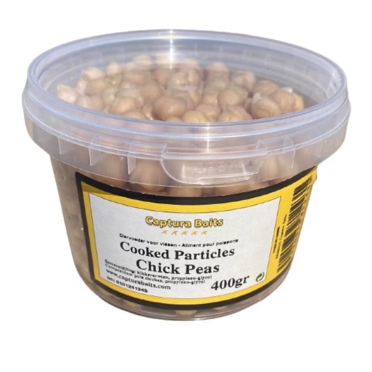 Captura Baits Cooked Chickpeas 400g gekookte kikkererwten in emmer