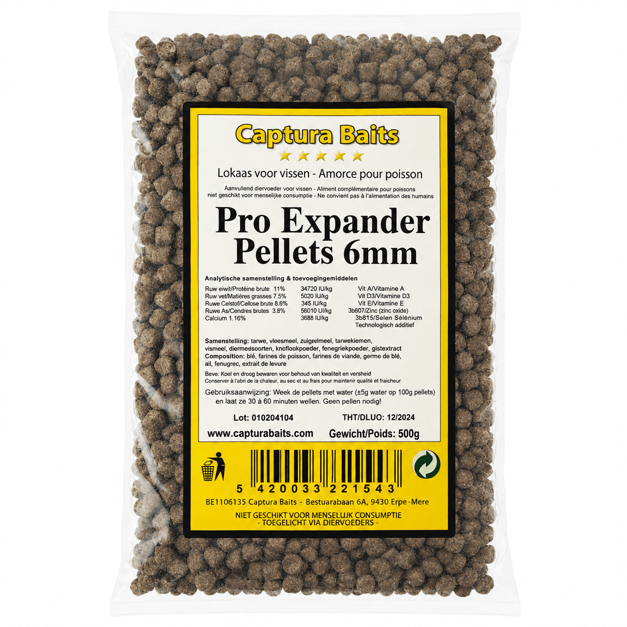 Captura-Baits-pro-expanders-pellets-6mm