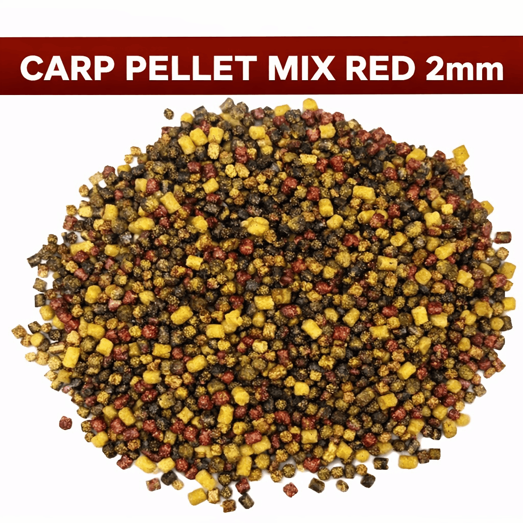 Captura-baits-carp-pellet-mix-red-2mm