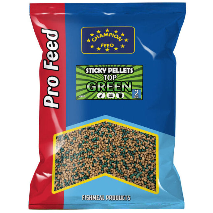 Champion-Feed-Sticky-Pellets-2mm-Top-green-650g