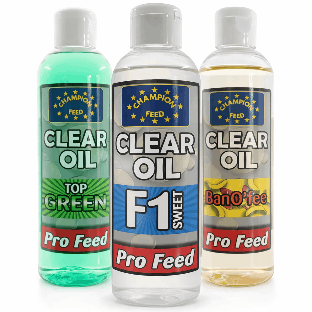 Champion-feed-clear-oil-cover