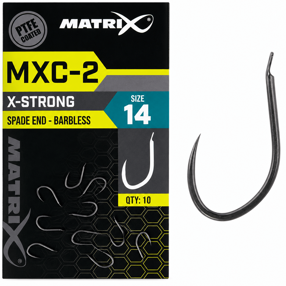 MXC-2 X STRONG SPADE END BARBLESS SIZE 14