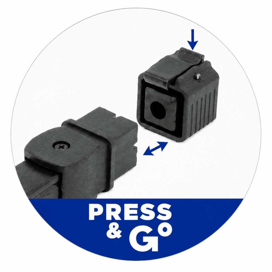 Colmic-Keepnet-Connector-PRESS-GO