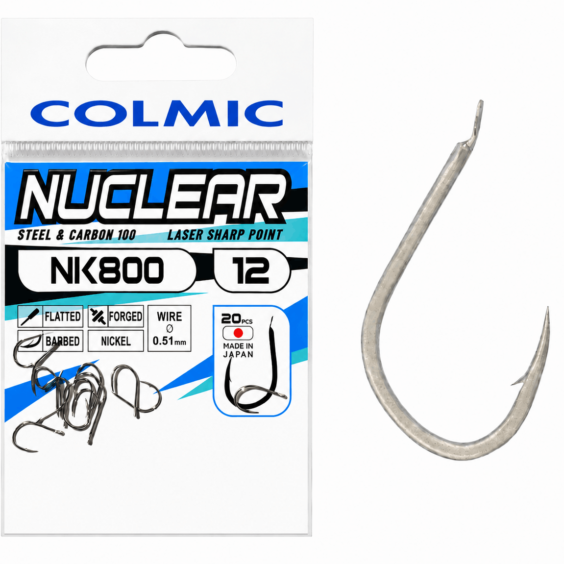 Colmic_Nuclear_NK800_Hooks_Nickel_Nikkel_haak_Weerhaak_size-12-a