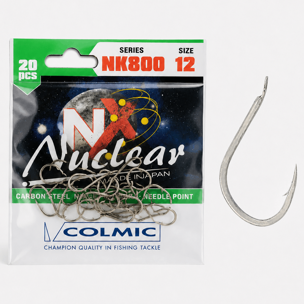 Colmic_Nuclear_NK800_Hooks_Nickel_Nikkel_haak_Weerhaak_size-12