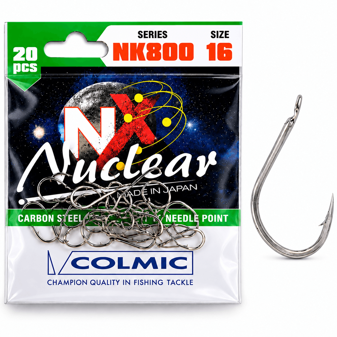 Colmic_Nuclear_NK800_Hooks_Nickel_Nikkel_haak_Weerhaak_size-16