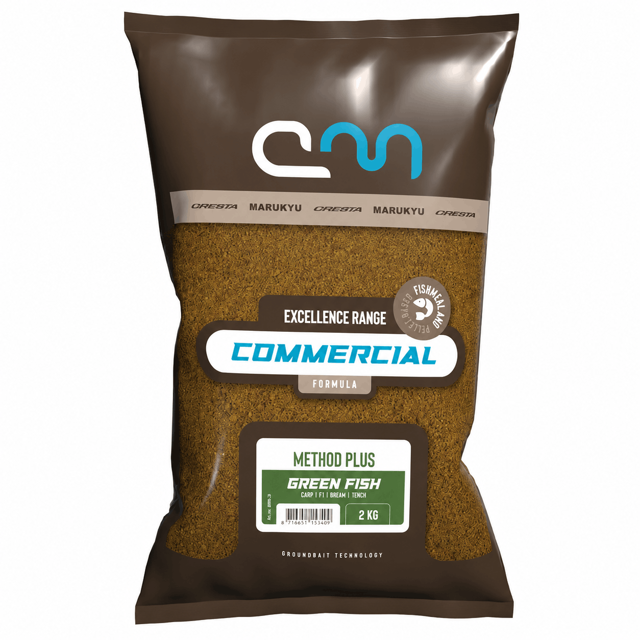 Cresta-Marukyu-Commercial-Method-Plus-2kg-Green-Fish