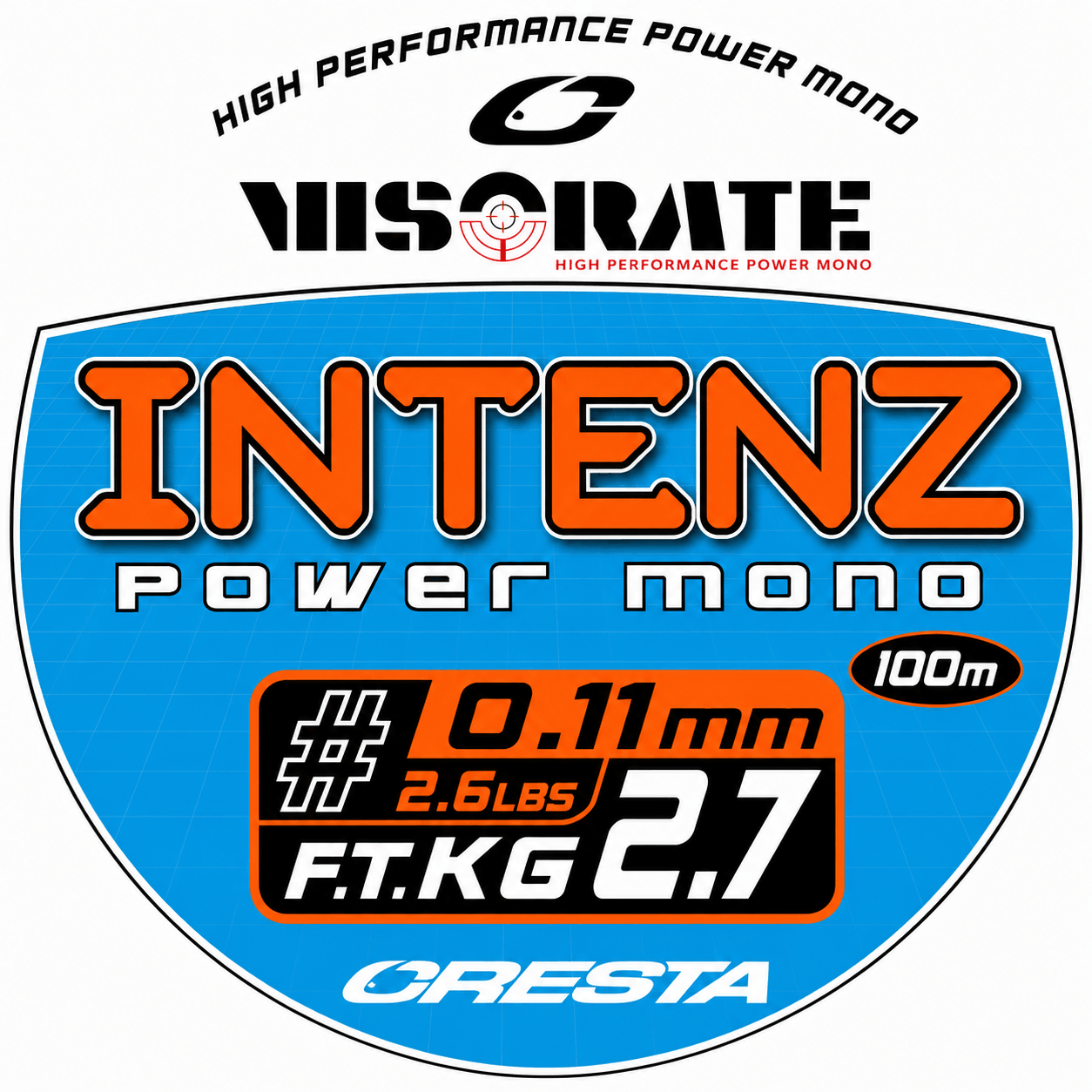 Cresta-intenz-power-mono-nylon-11mm