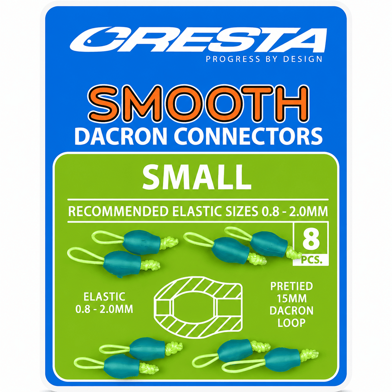 Cresta-smooth-dacron-connector-small