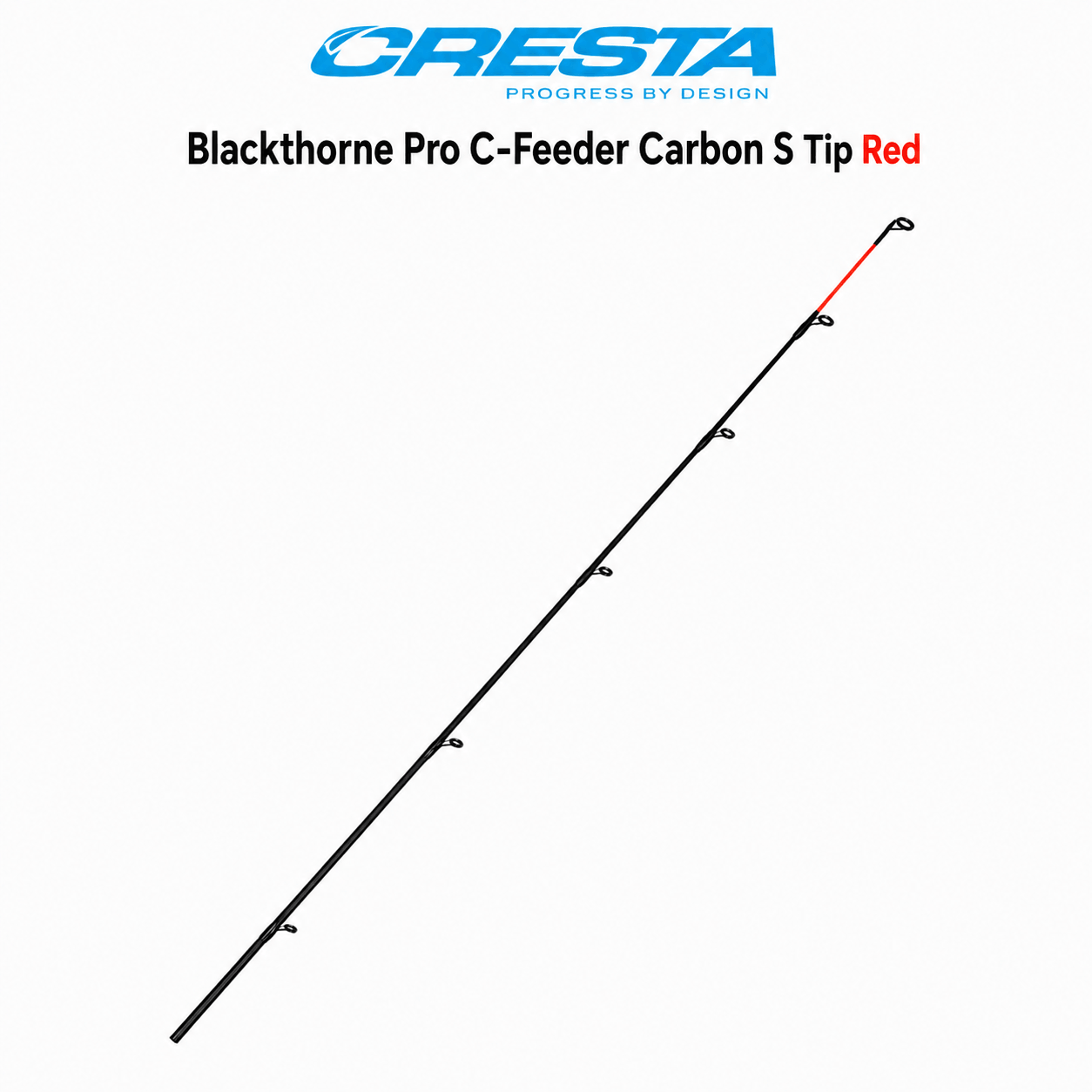 Cresta Blackthorne-Pro-C-Feeder-Carbon-S-Tip-Red