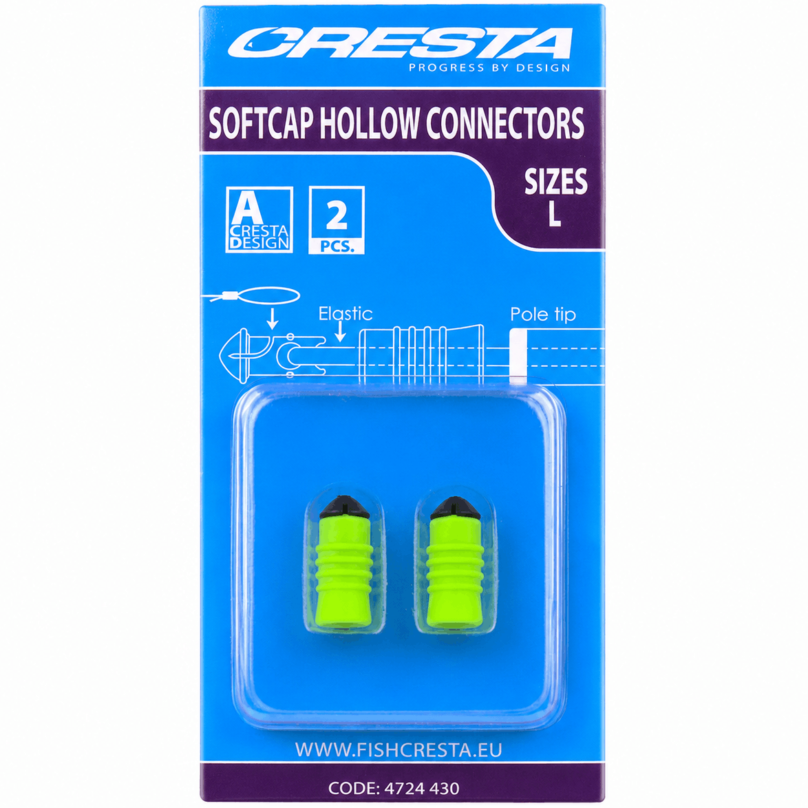 Cresta_Soft_Cap_Hollow_Connector-large-groen