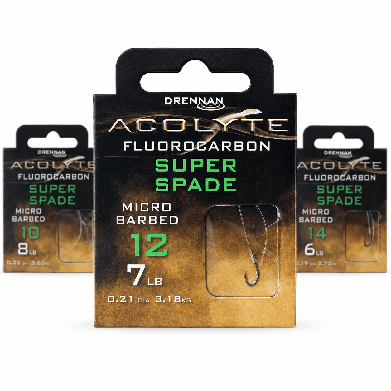 DRENNAN-ACOLYTE-SUPER-SPADE-HOOK-TO-FLUOROCARBON-50CM