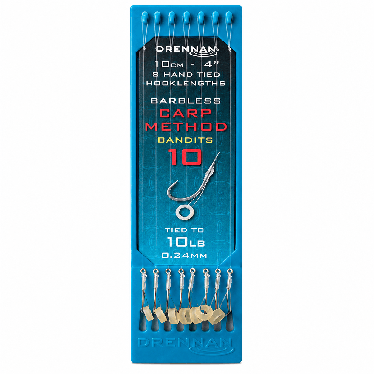 Drennan-carp-method-bandits-hooklengths-10cm-size-10-024mm