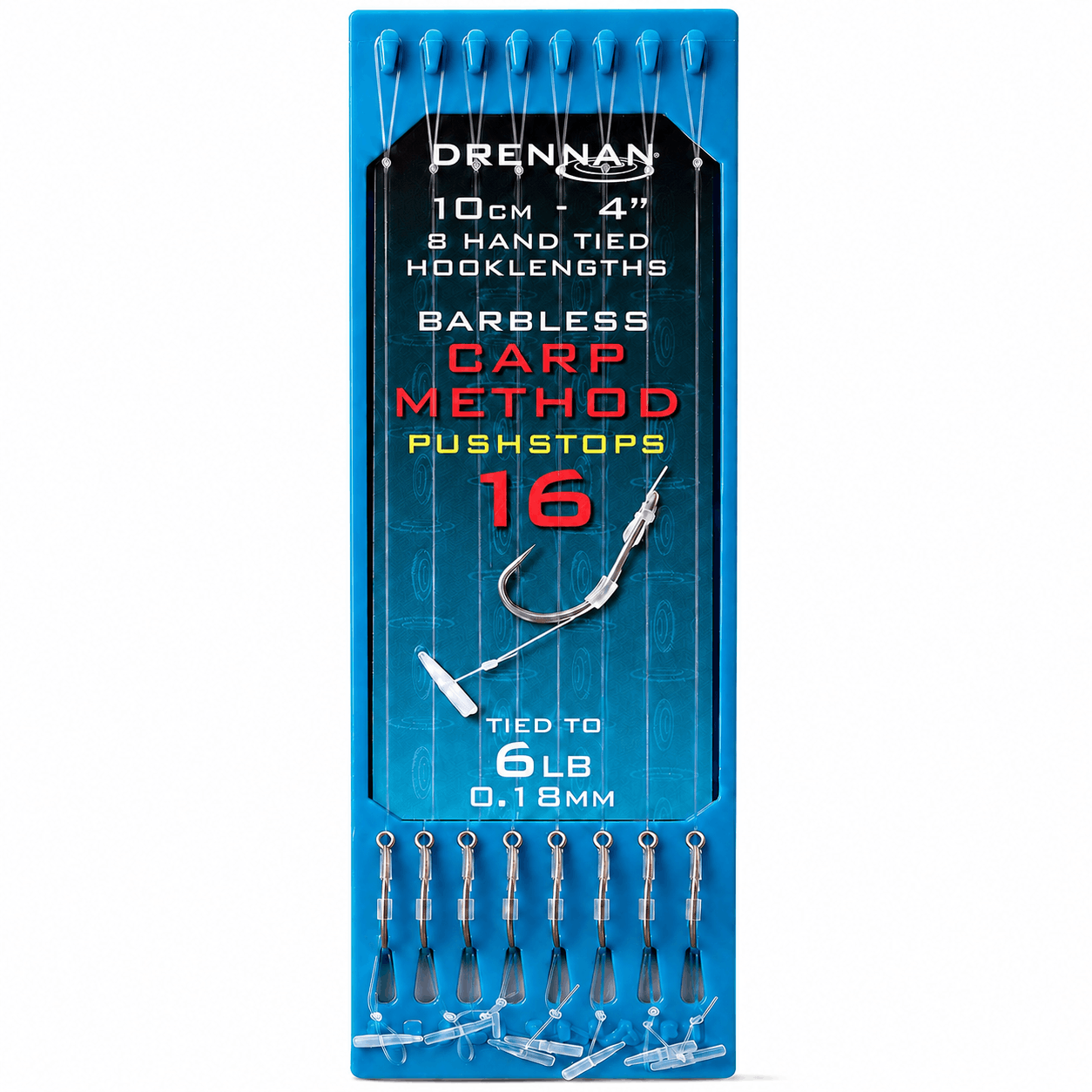 Drennan-carp-method-pushstops-hooklengths-10cm-size-16-018mm