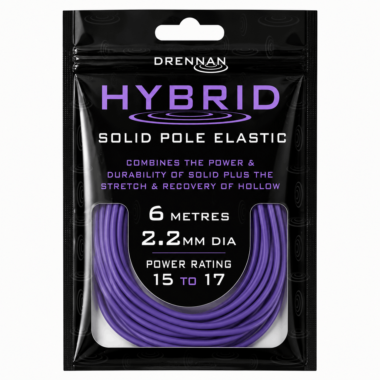 Drennan-hybrid-solid-pole-elastic-purple-22mm