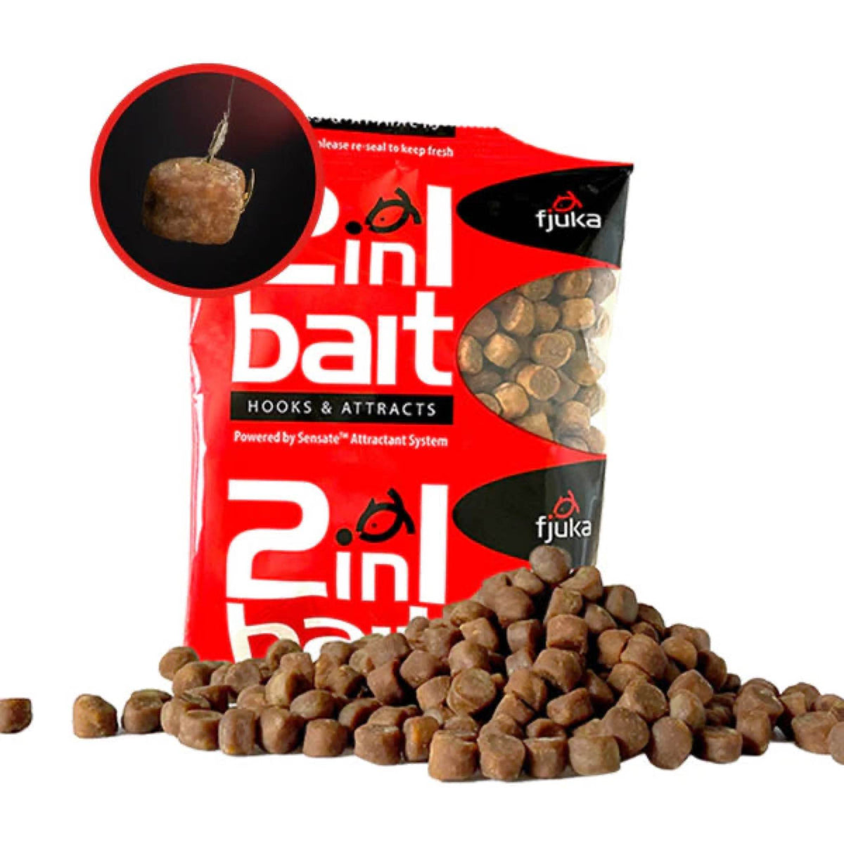 Fjuka Fatboys 2 in 1 Bait 10mm Natural pellets