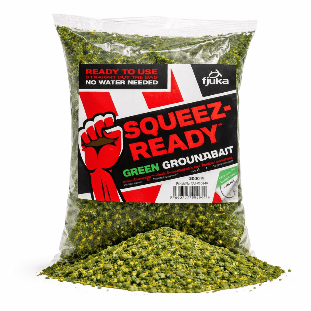 Fjuka-squeez-ready green-groundbait