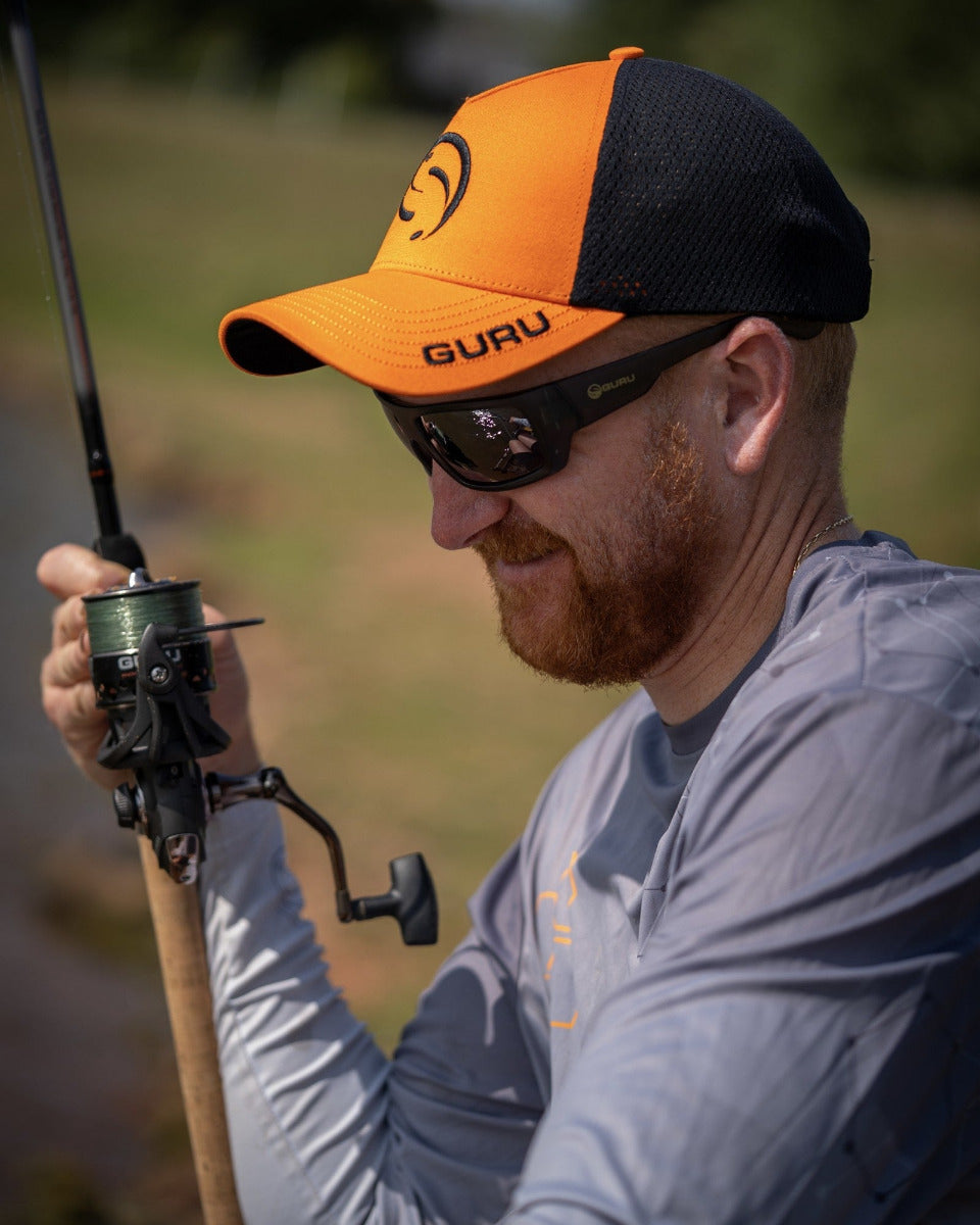 Guru orange trucker cap