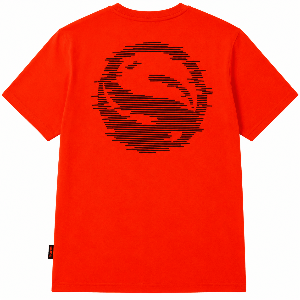 GCL398-GURU-GLITCH-RED-TEE