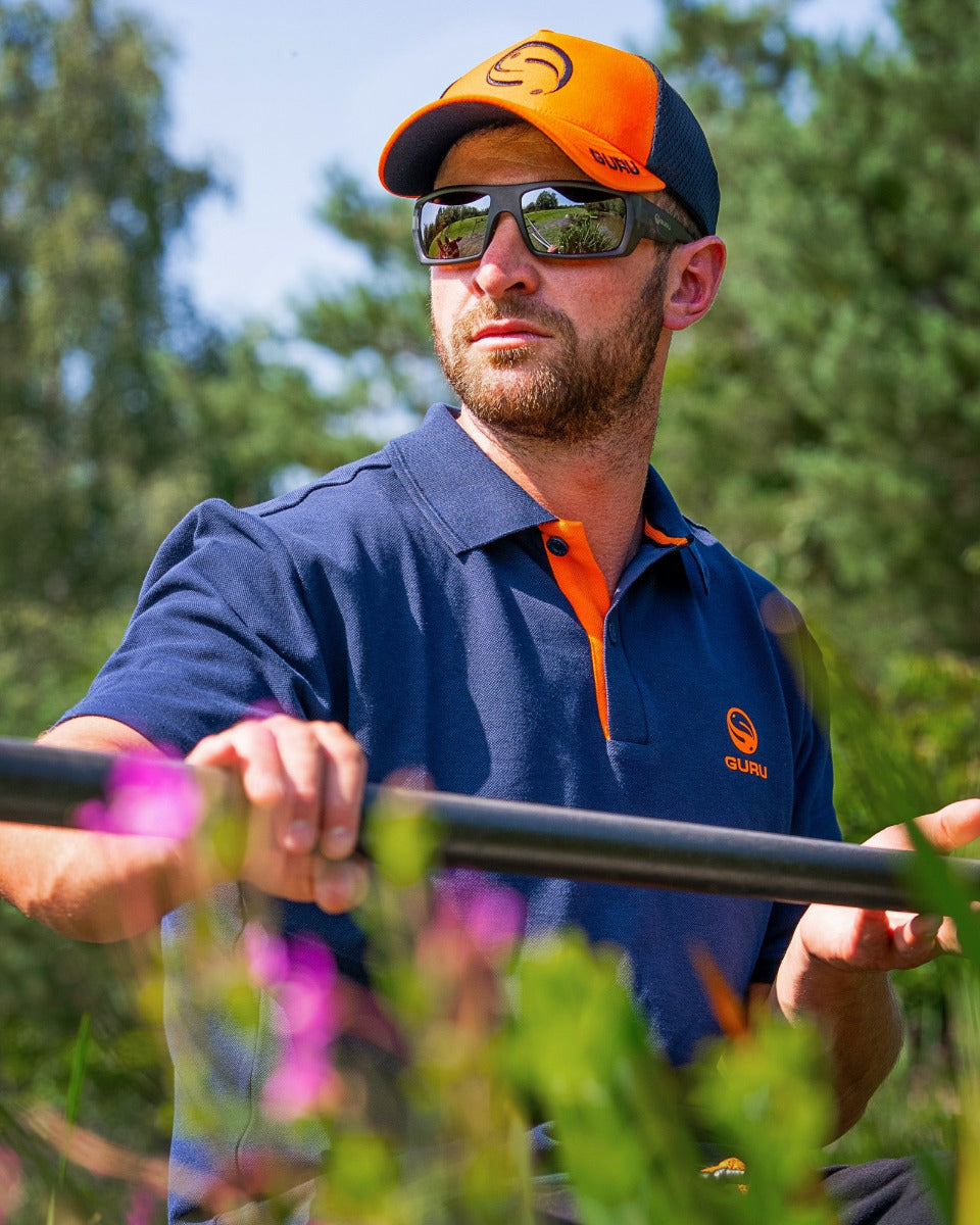 Guru polo navy/orange