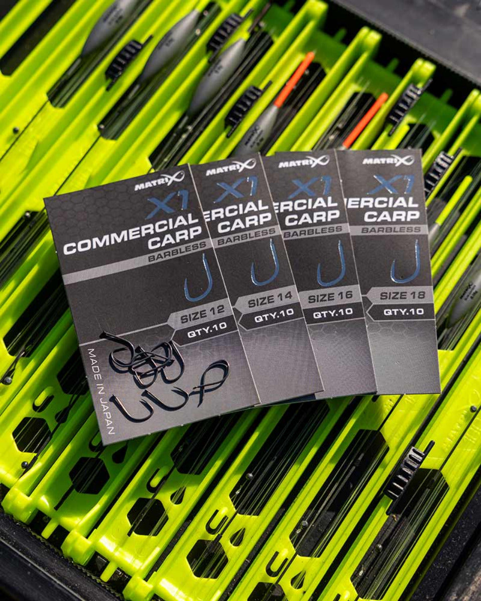 X1 COMMERCIAL CARP BARBLESS