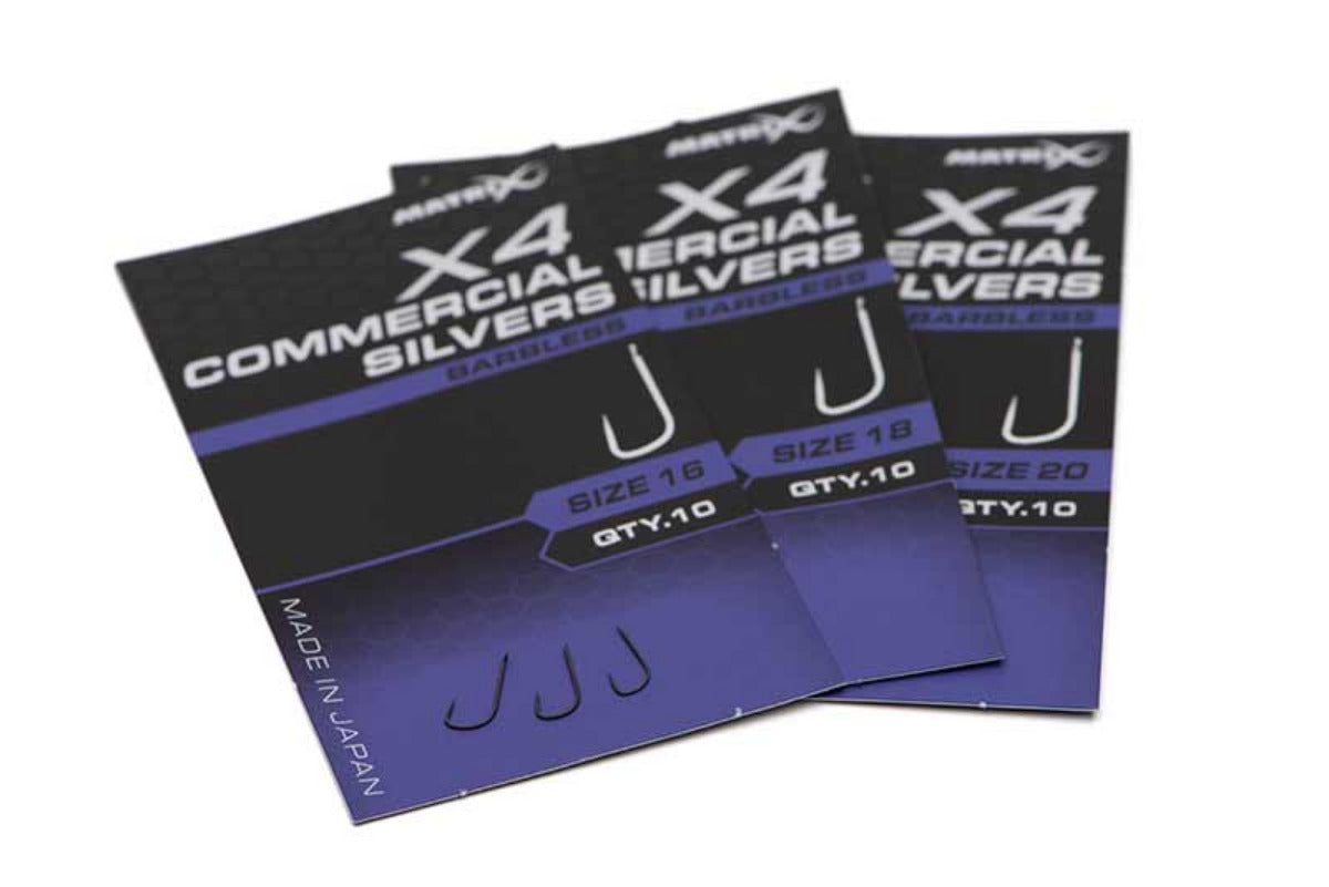 X4 COMMERCIAL SILVERS BARBLESS