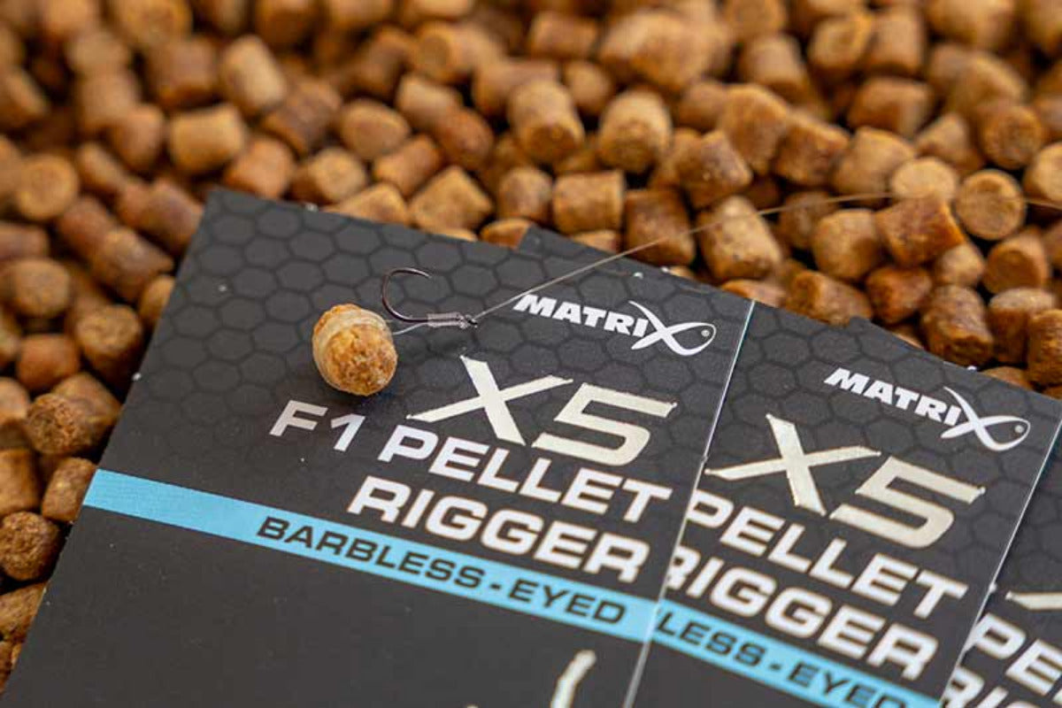 X5 F1 PELLET RIGGER BARBLESS EYED