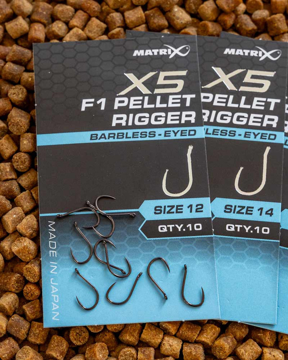 X5 F1 PELLET RIGGER BARBLESS EYED