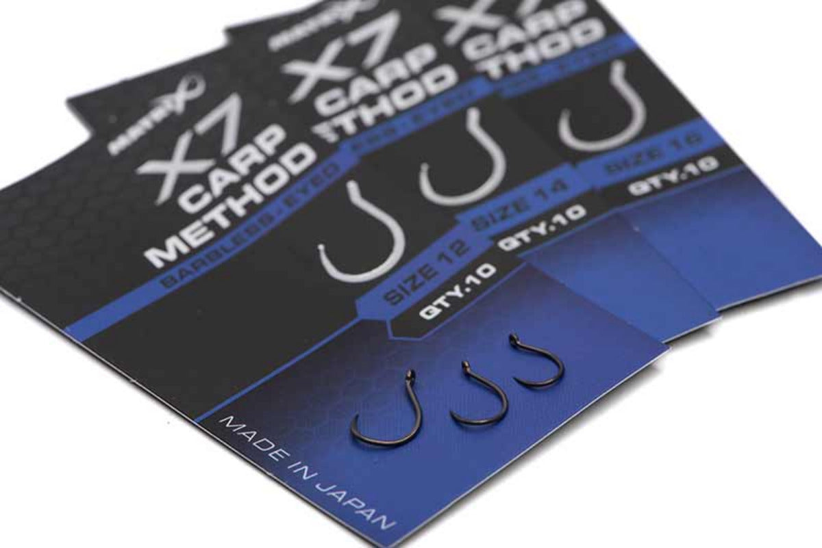 Matrix X7 carp method - barbless