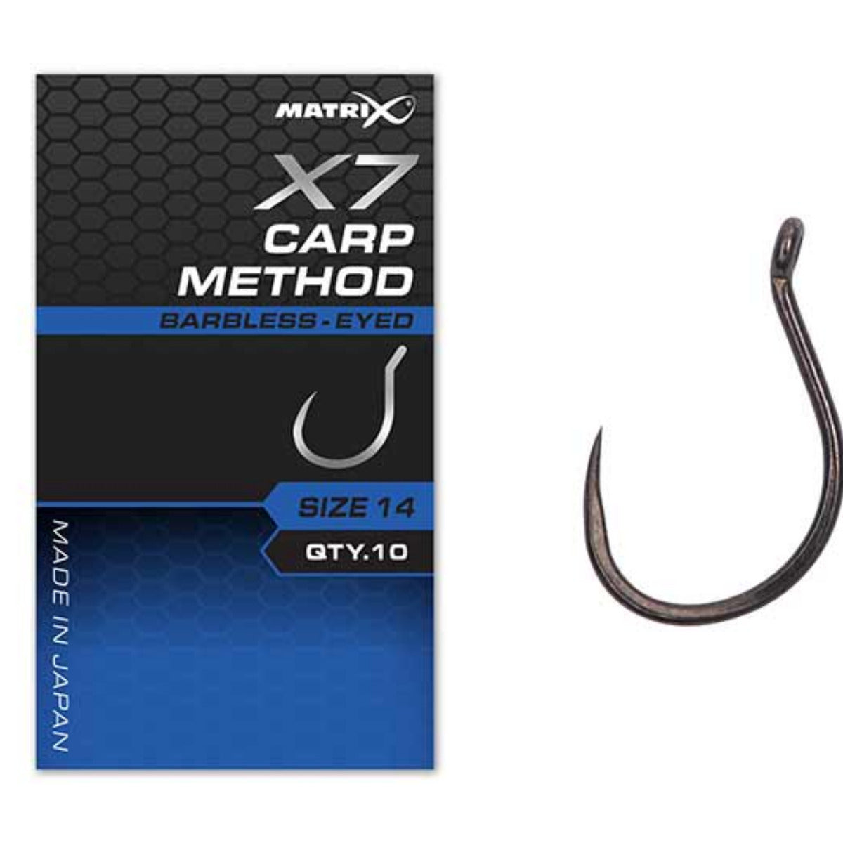 Matrix X7 carp method - barbless