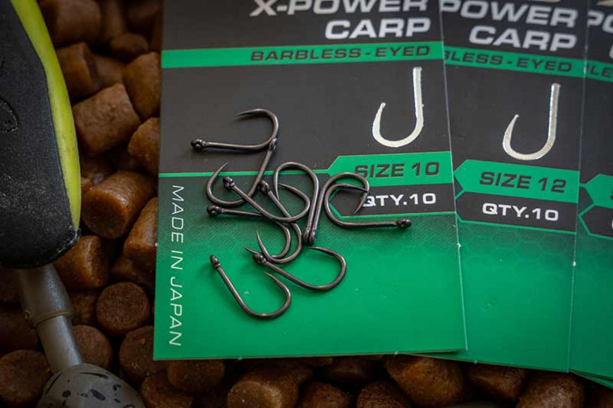 X9 CARP WIDE GAPE BARBLESS EYED