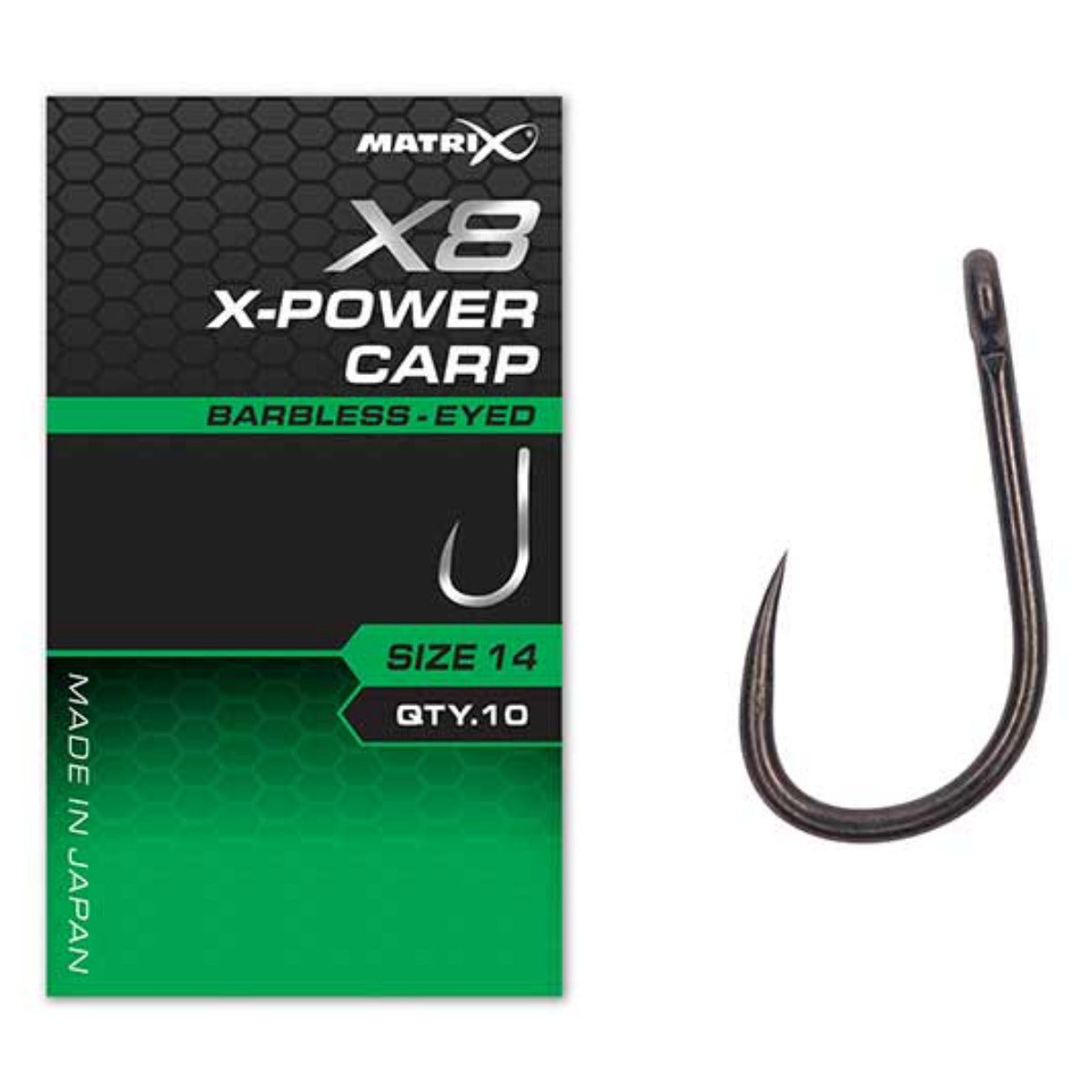 Matrix X9 carp wide gape - barbless