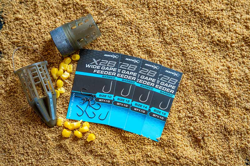 X2B WIDE GAPE FEEDER BARBED