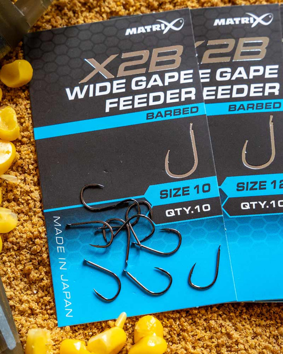 X2B WIDE GAPE FEEDER BARBED