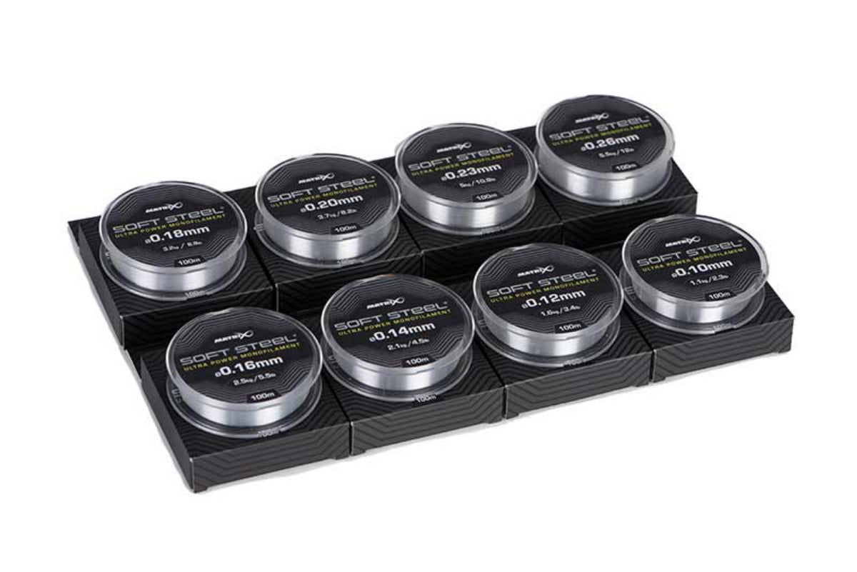 Matrix soft steel ultra power monofilament 100m