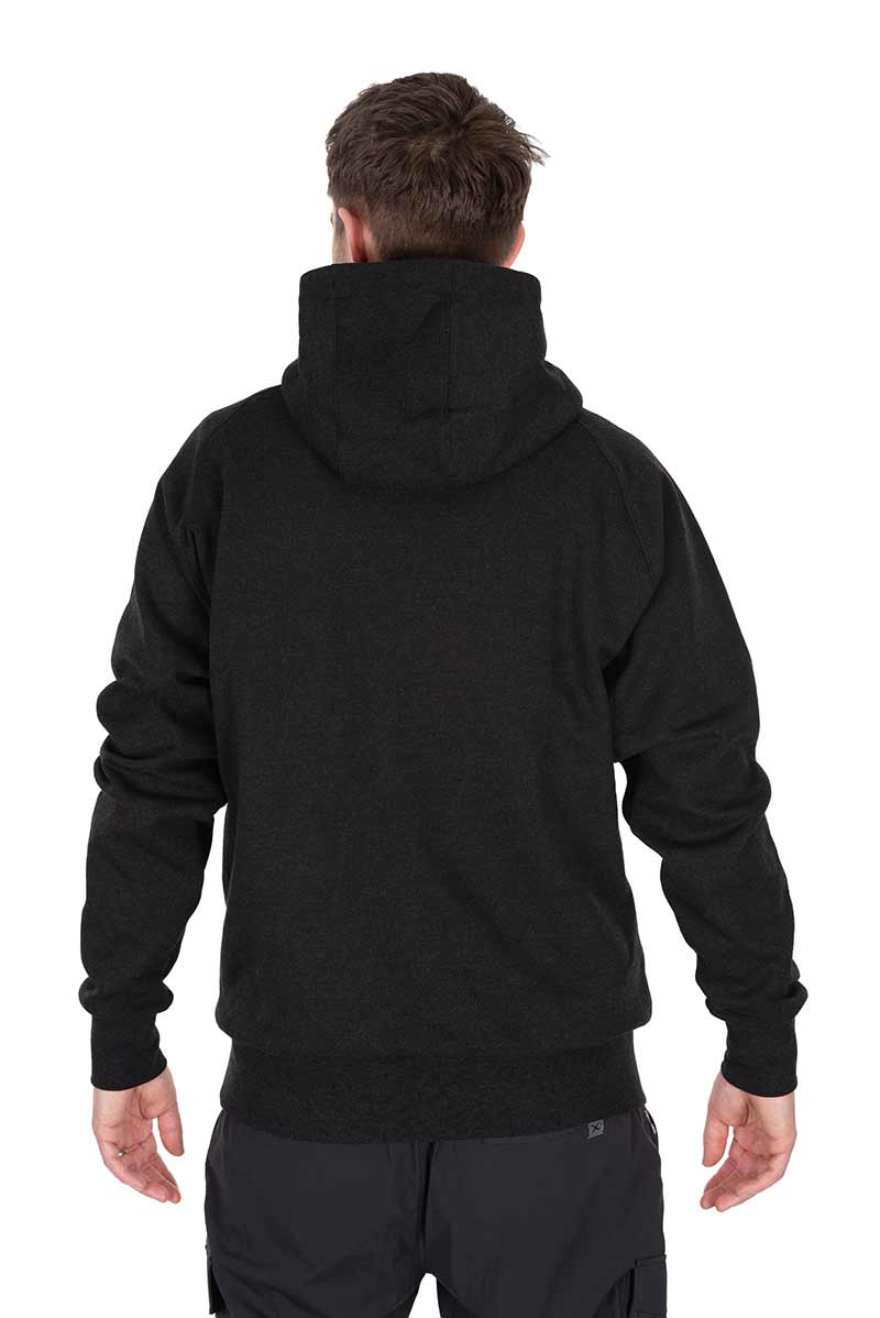 Matrix black marl hoody