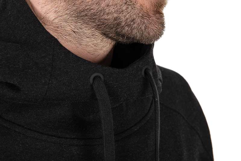 Matrix black marl hoody