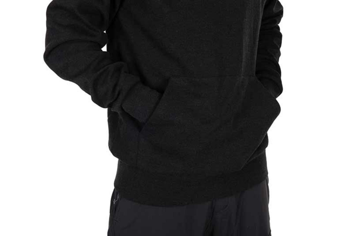 Matrix black marl hoody