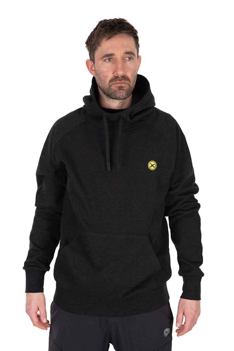 Matrix black marl hoody