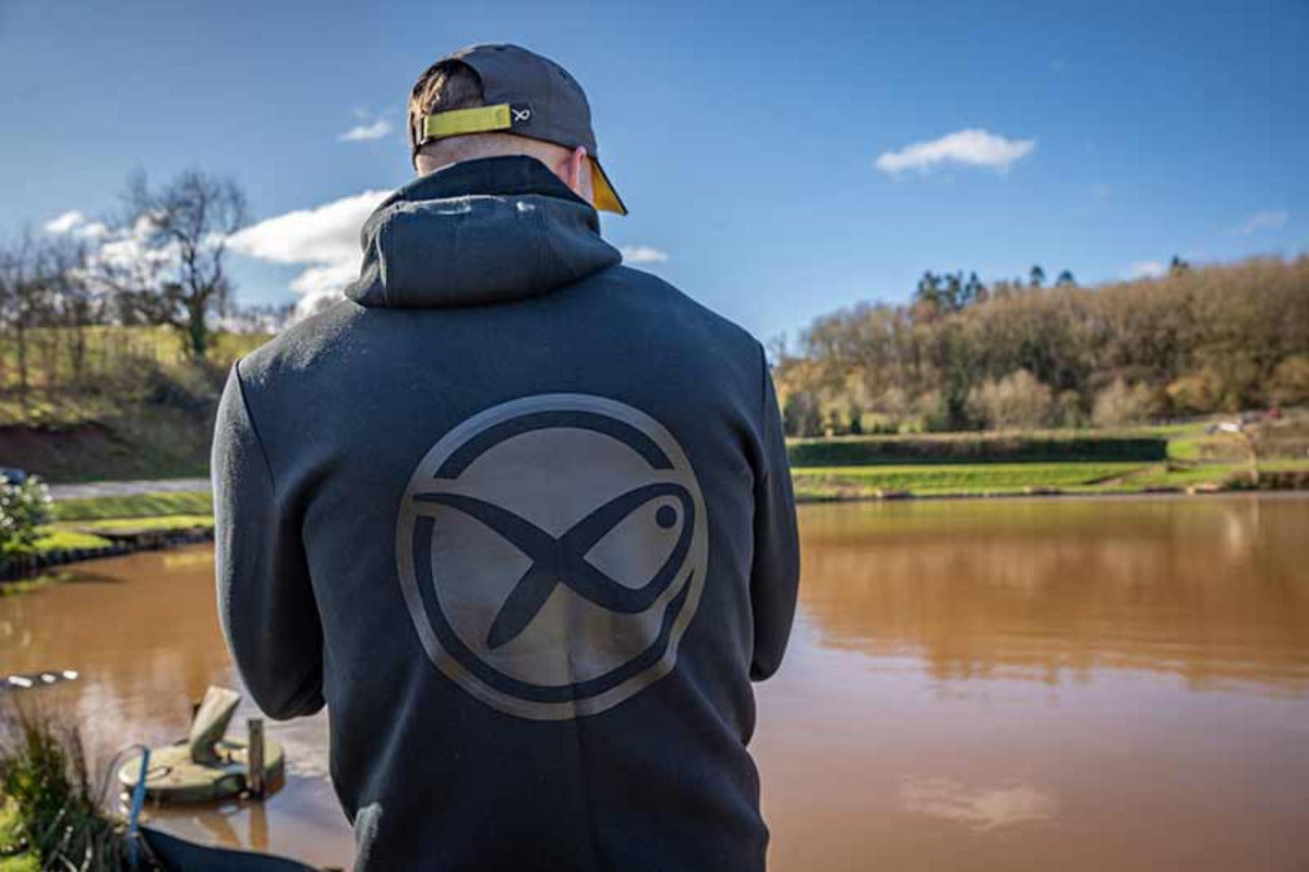 BLACK STEALTH ZIP HOODY