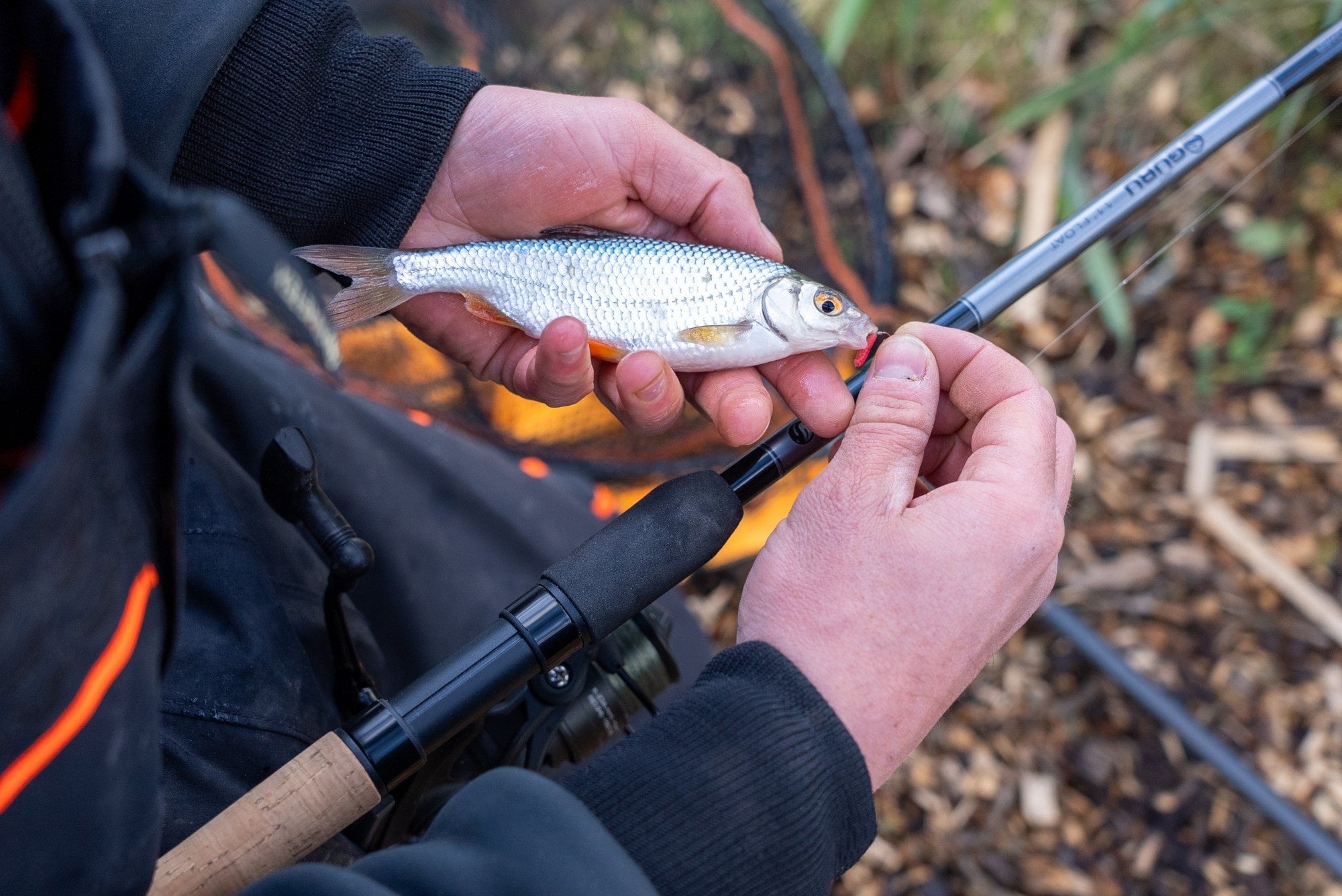 11' NATURAL WAGGLER ROD & REEL COMBO