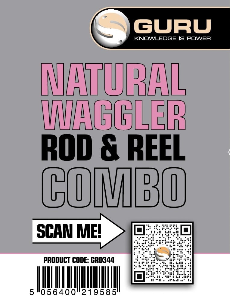 11' NATURAL WAGGLER ROD & REEL COMBO