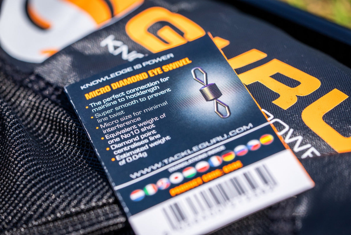 Guru micro diamond eye swivel